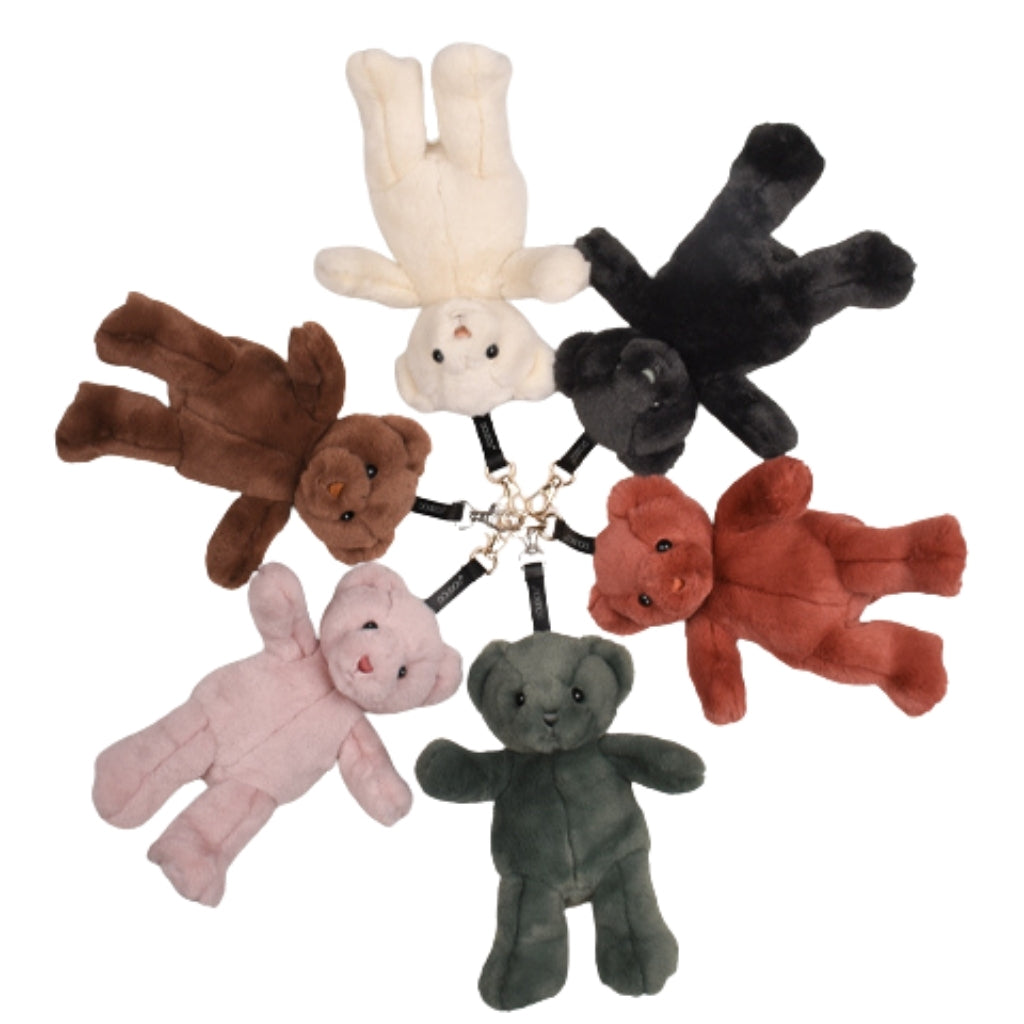 Doudou et Compagnie Teddy Bear Bag Charm - Brown