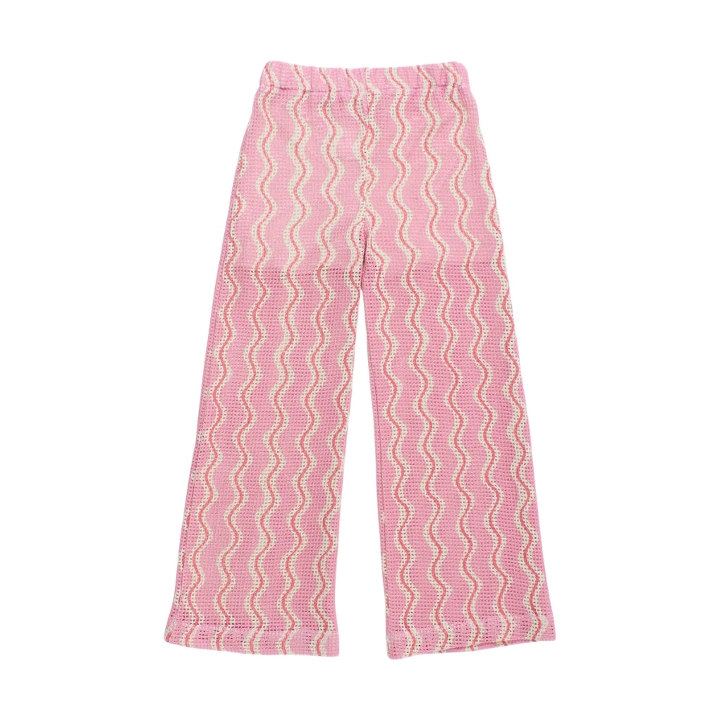 Maison Mangostan Wavy Knit Pants