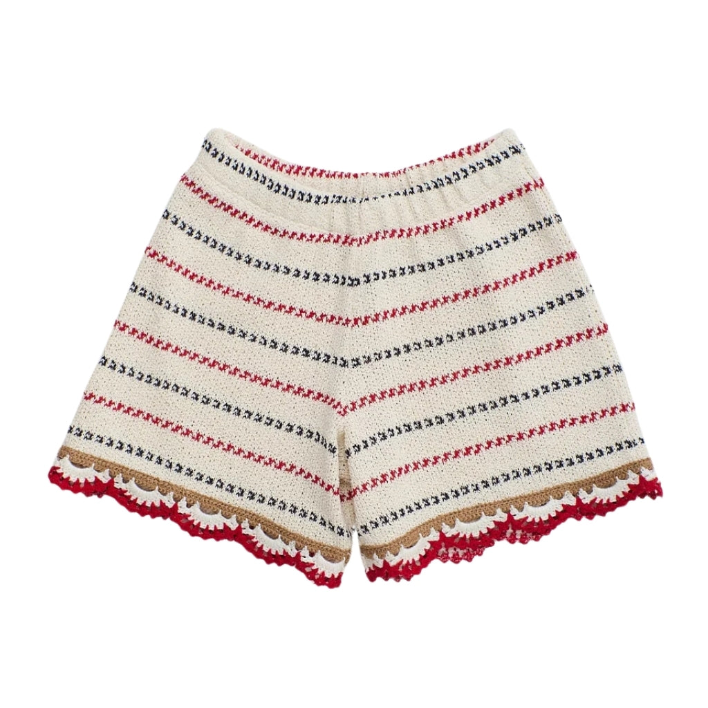 Maison Mangostan Barcos Knit Shorts