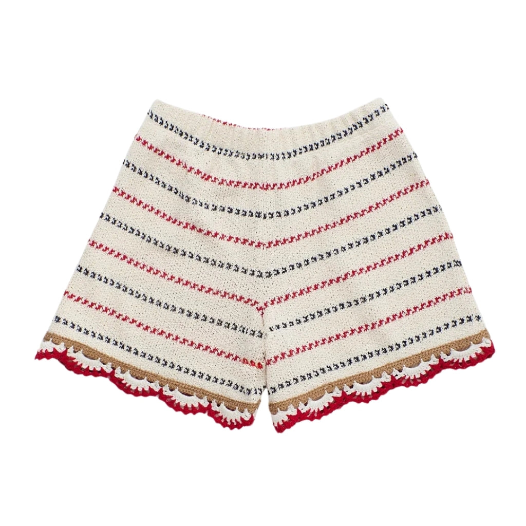 Maison Mangostan Barcos Knit Shorts
