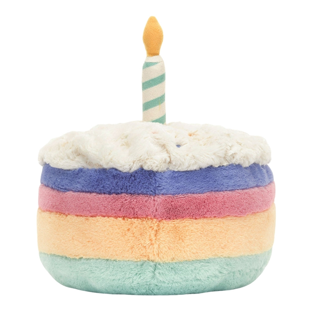 Jellycat Amuseables Rainbow Birthday Cake