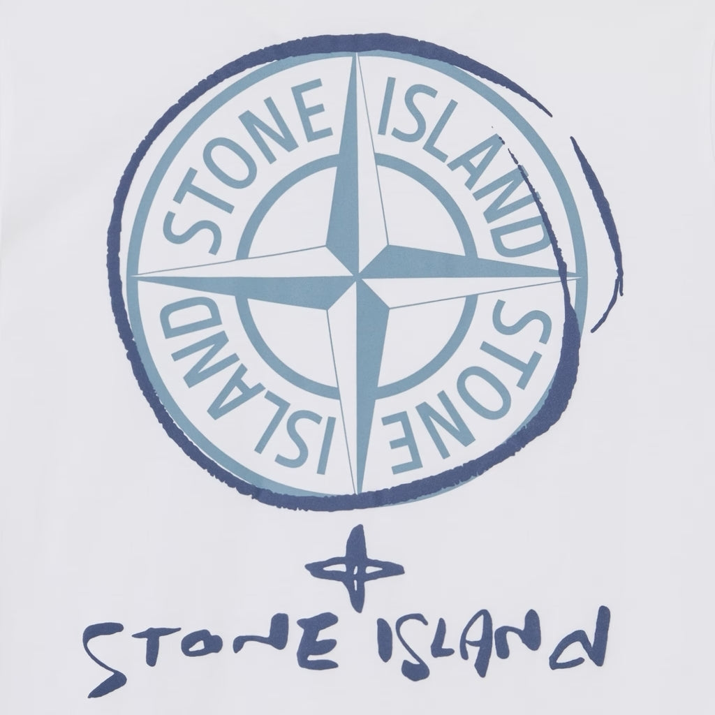 Stone Island Junior Logo T-shirt