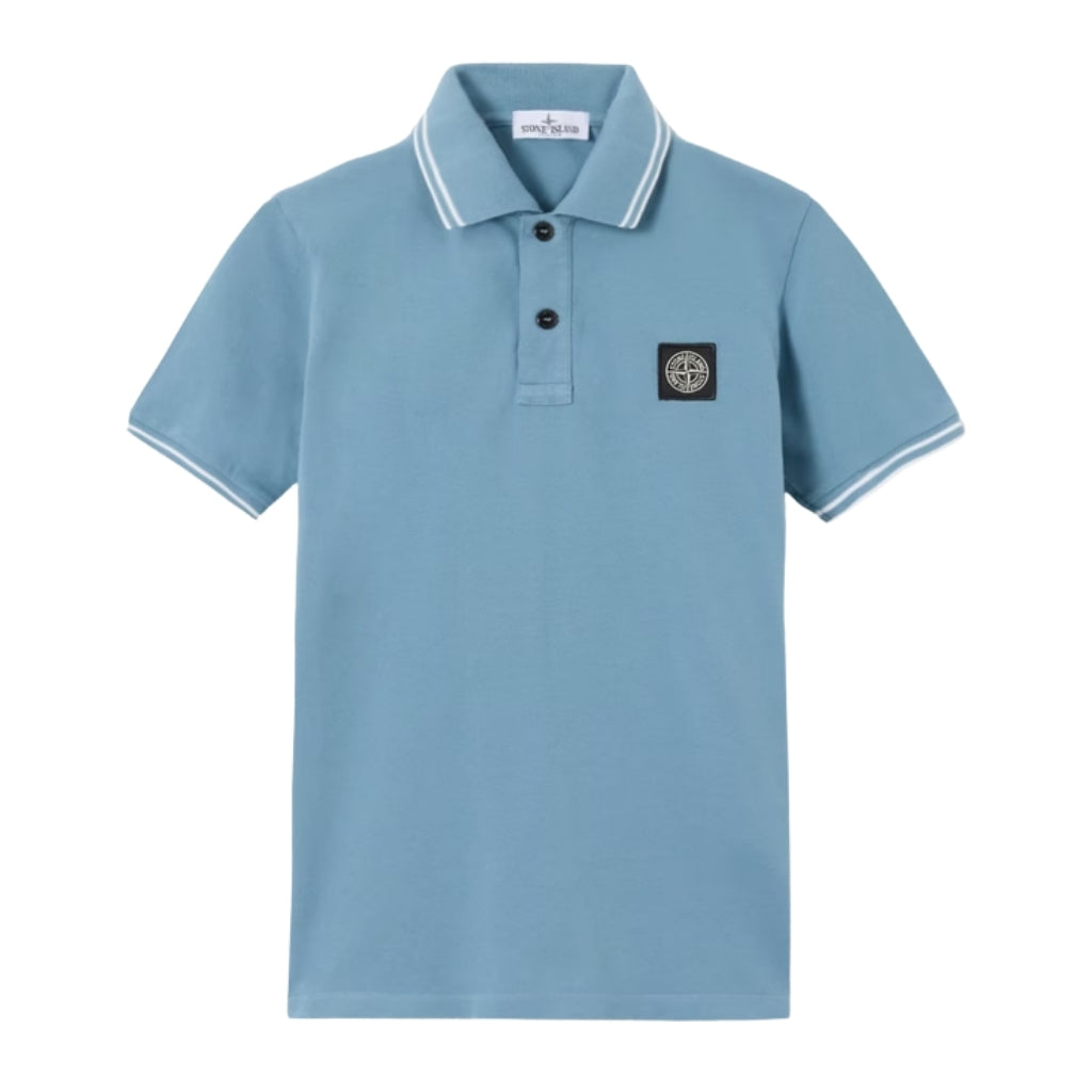 Stone Island Junior Logo Polo T-shirt