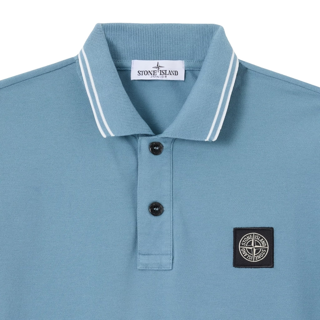 Stone Island Junior Logo Polo T-shirt