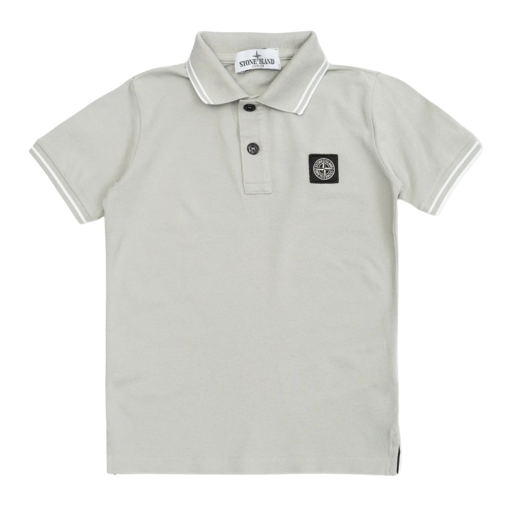 Stone Island Junior Logo Polo T-shirt