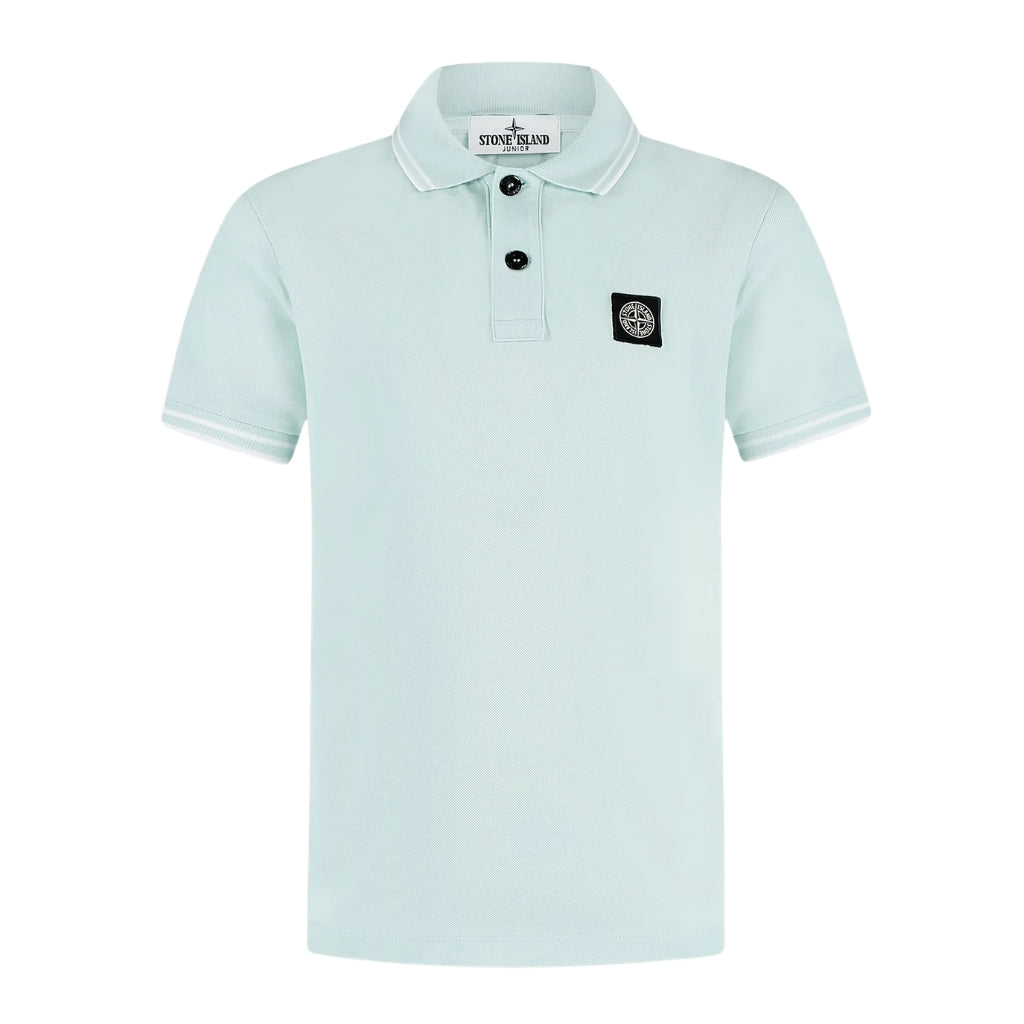 Stone Island Junior Logo Polo T-shirt