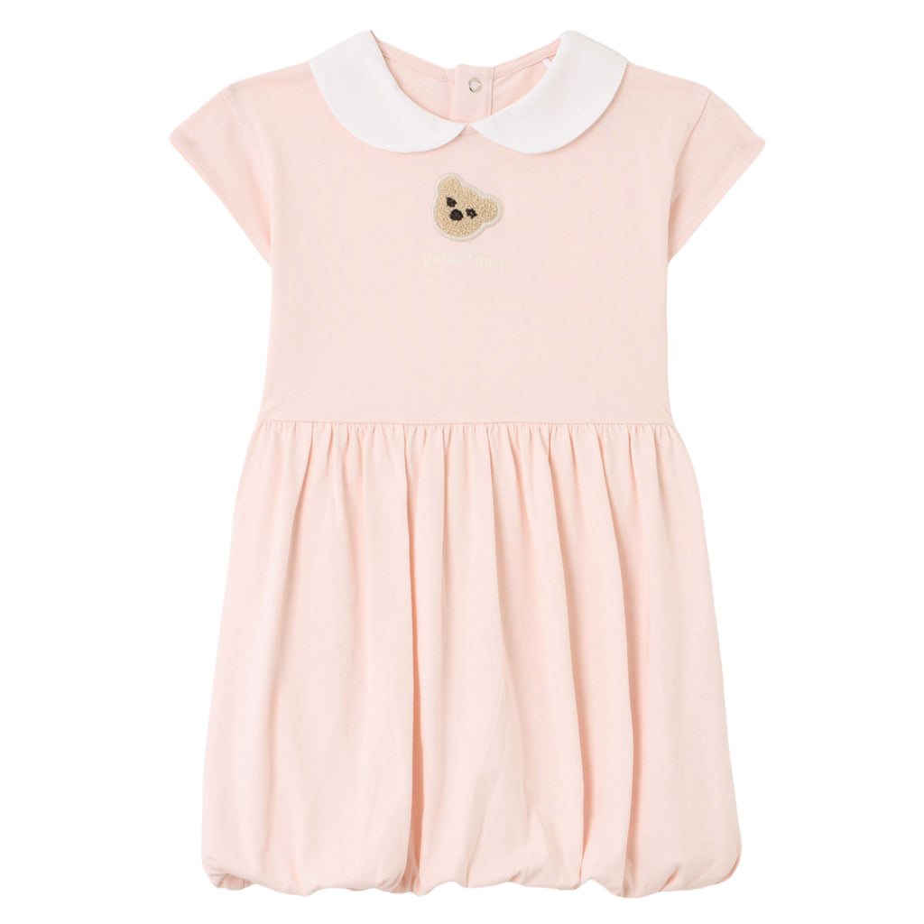 Palm Angels Kids Bear Patch Ballon Dress