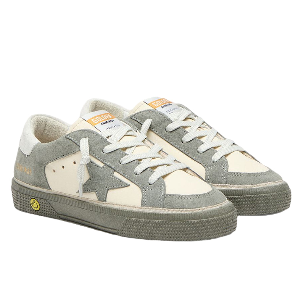 Golden Goose Old School Leather Upper and Star Suede