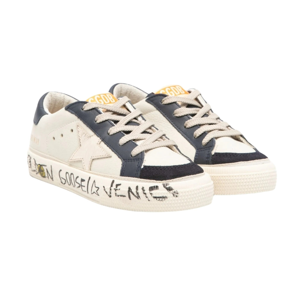 Golden Goose May Nabuk Upper and Vamp Suede Toe Leather