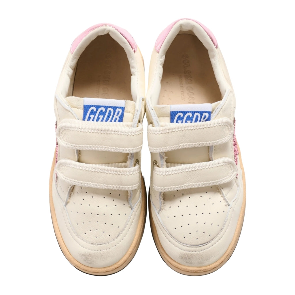 Golden Goose Ballstar Strap Nappa Upper Glitter Star