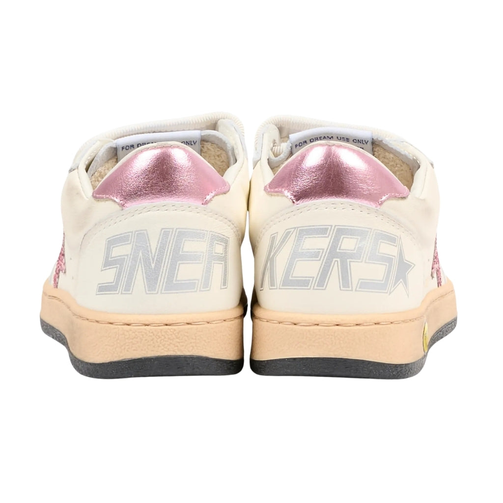 Golden Goose Ballstar Strap Nappa Upper Glitter Star