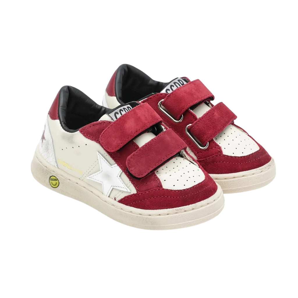 Golden Goose Old School Leather Upper and Star Suede