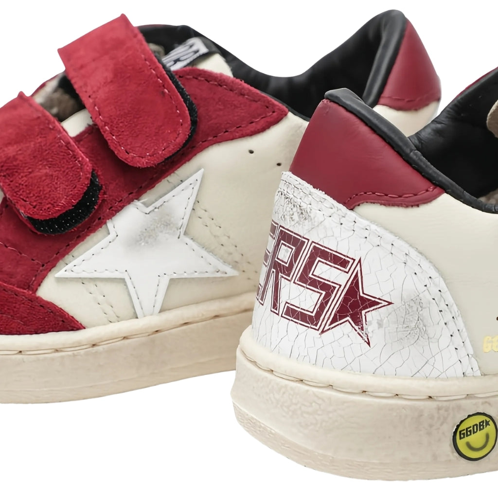 Golden Goose Old School Leather Upper and Star Suede