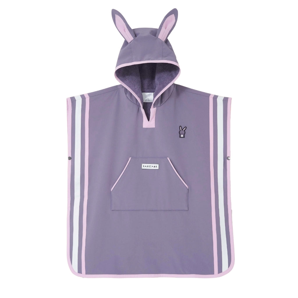 Roarsome Hop the Bunny - Kids Poncho Towel