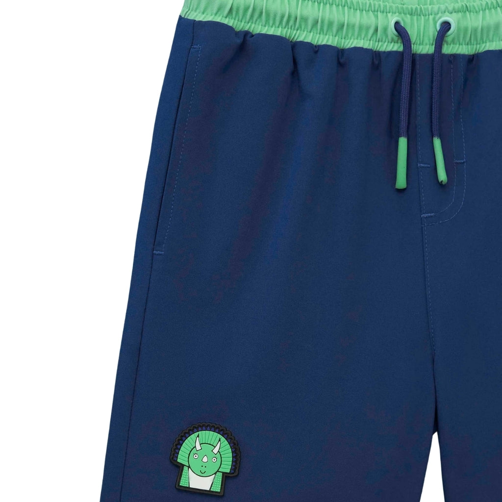Roarsome Spike the Dinosaur - Kids Swim Shorts