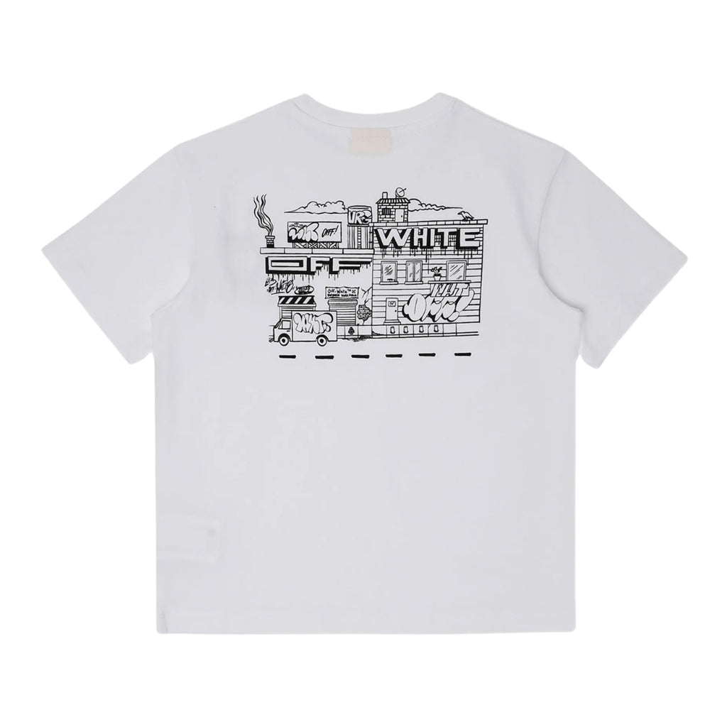 Off-White Kids Graffiti Tee S/S