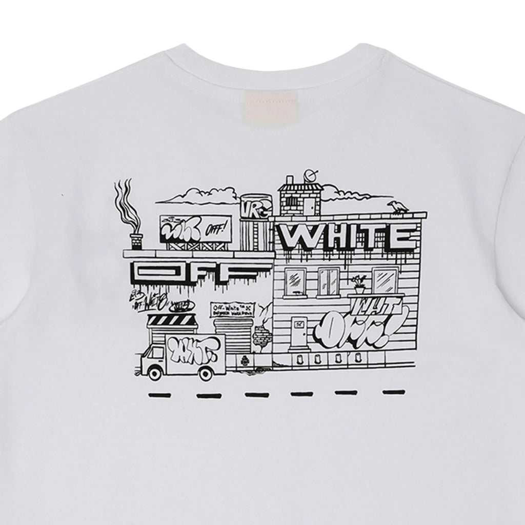 Off-White Kids Graffiti Tee S/S
