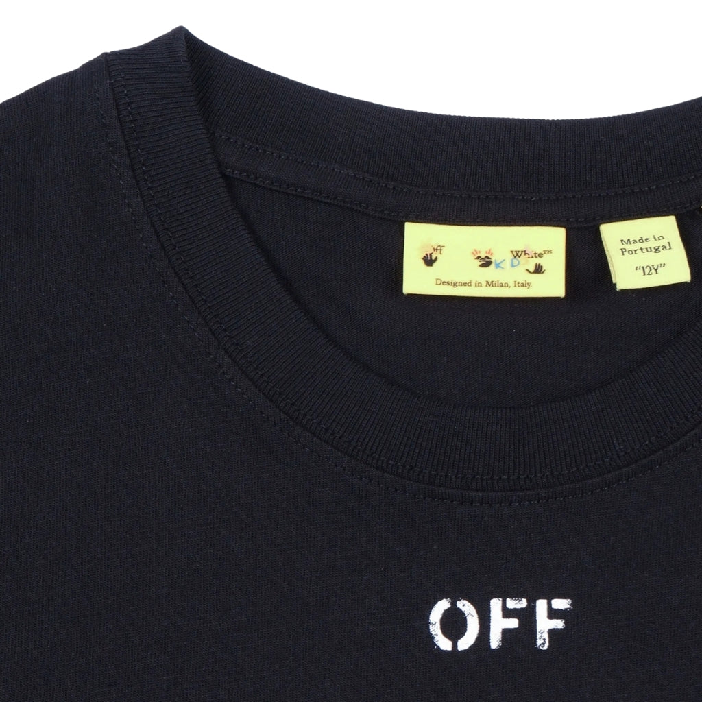 Off-White Kids Arrow Paint Tee S/S