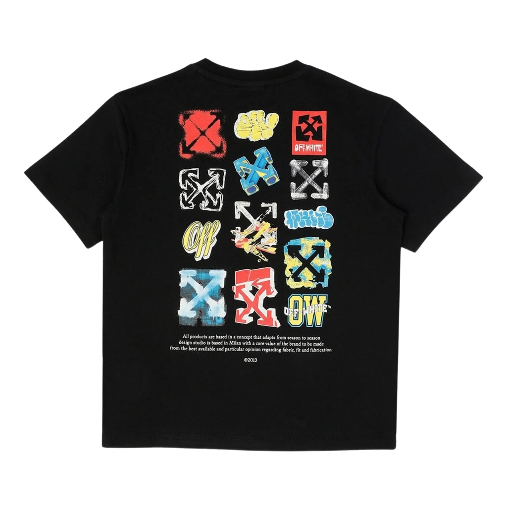 Off-White Kids OW Multilogo Tee S/S