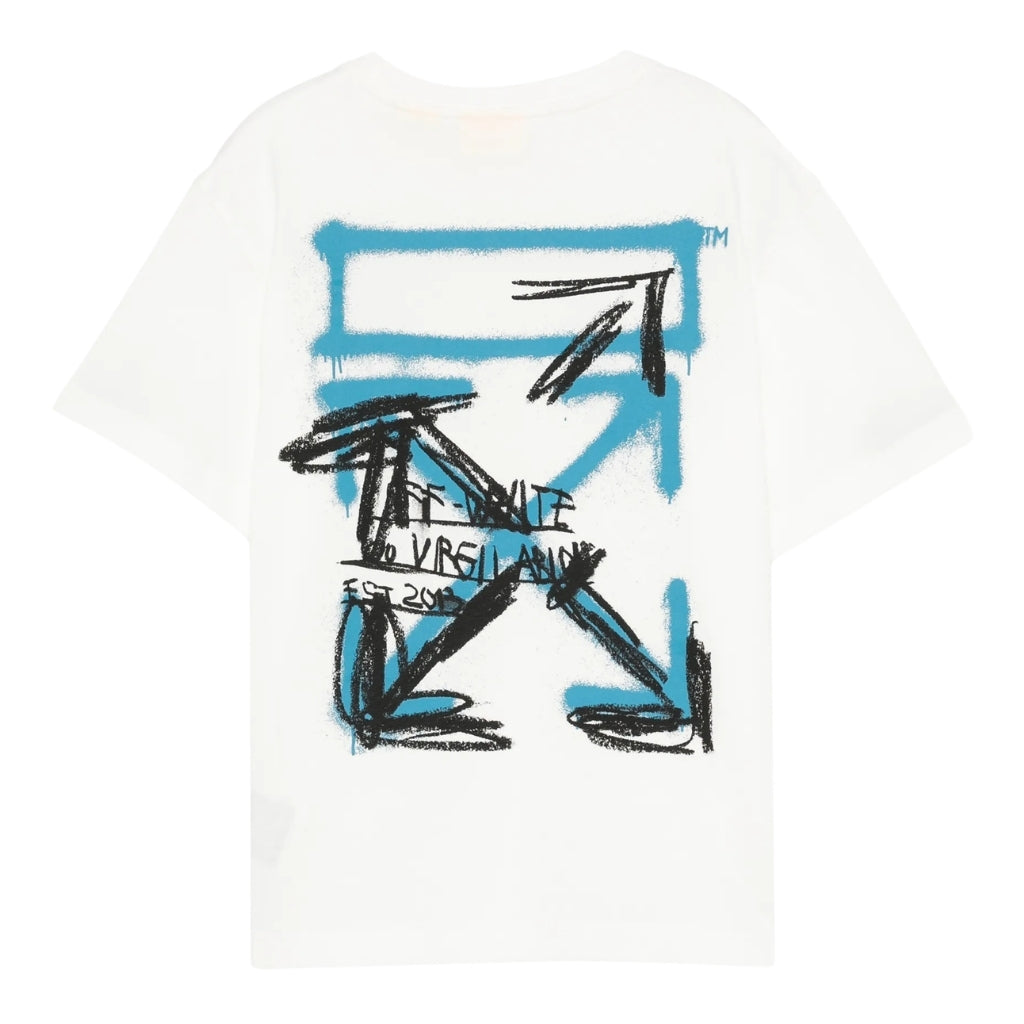 Off-White Kids Arrow Spray Tee S/S