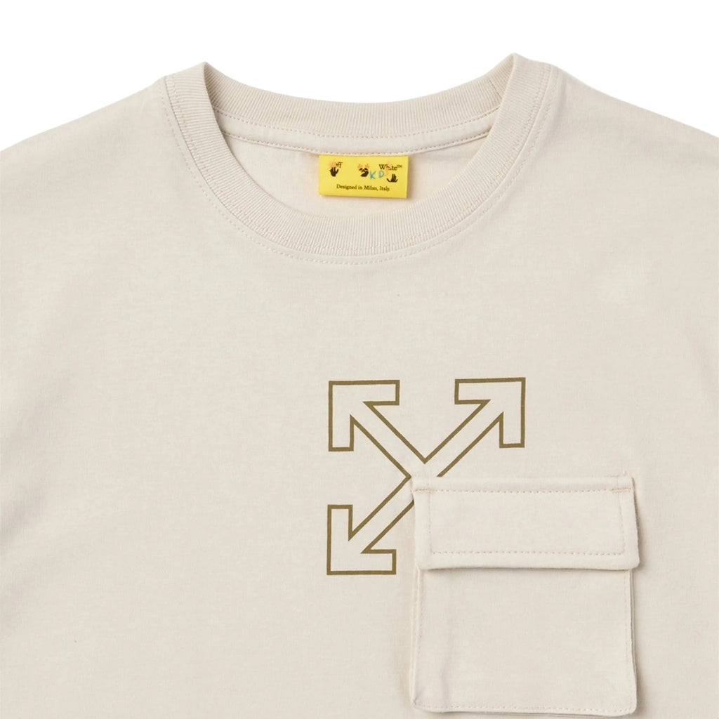 Off-White Kids Arrow Cargo Tee S/S