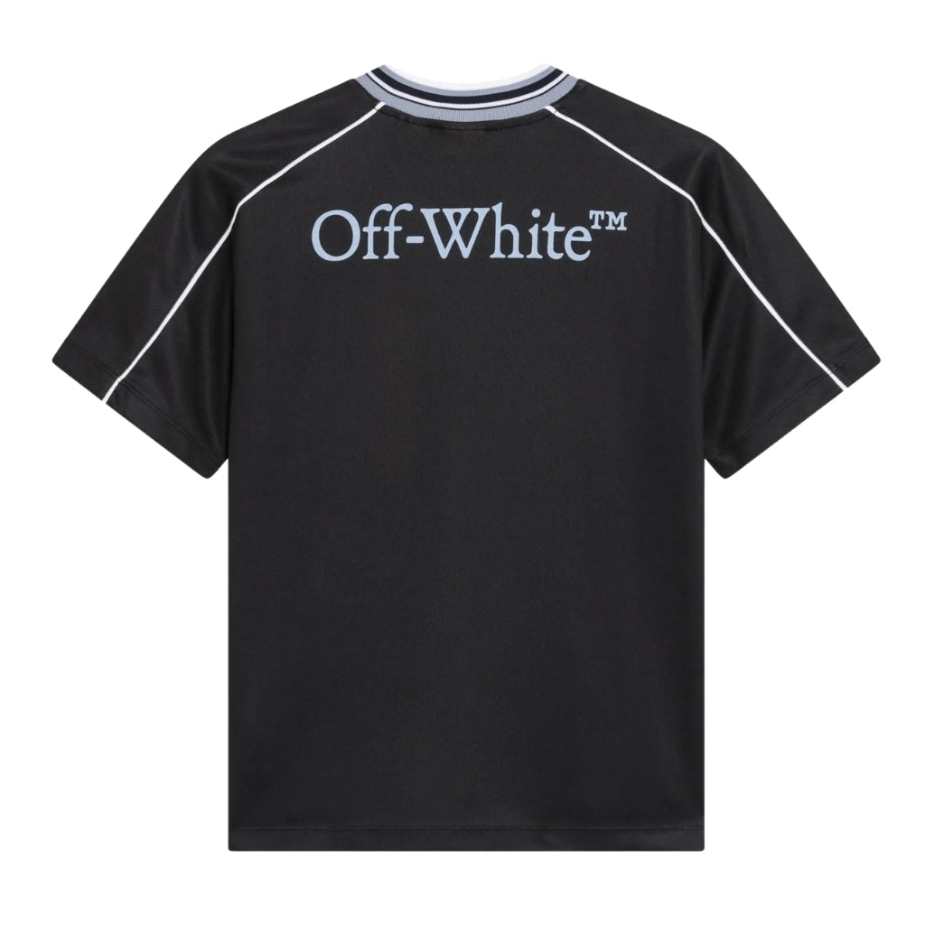 Off-White Kids Soccer Track Tee S/S