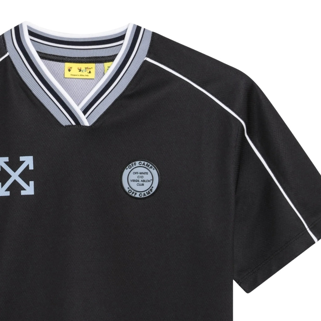 Off-White Kids Soccer Track Tee S/S