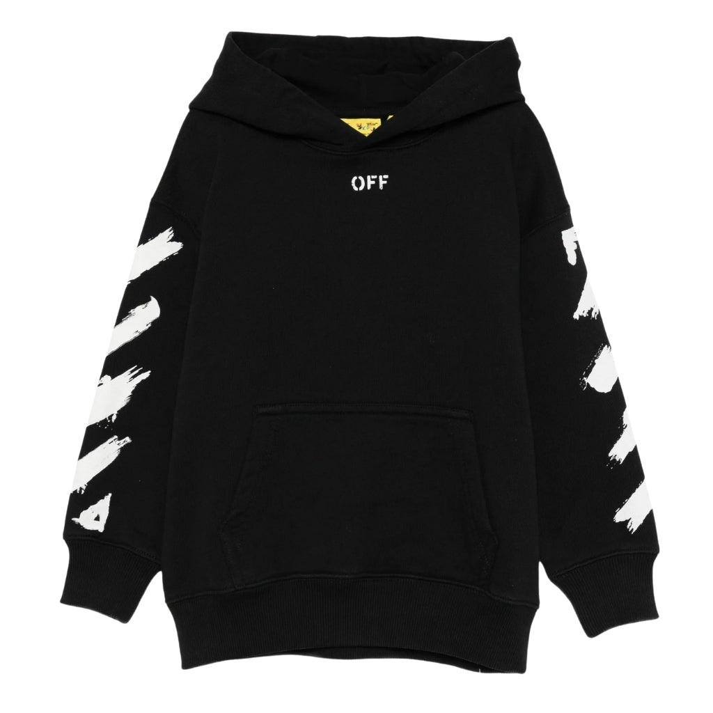 Off-White Kids Diag Paint Hoodie