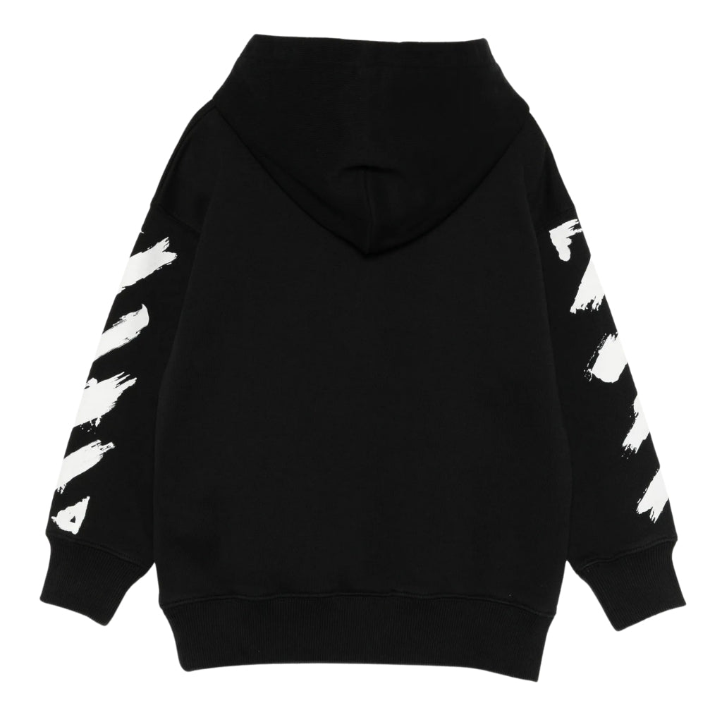 Off-White Kids Diag Paint Hoodie