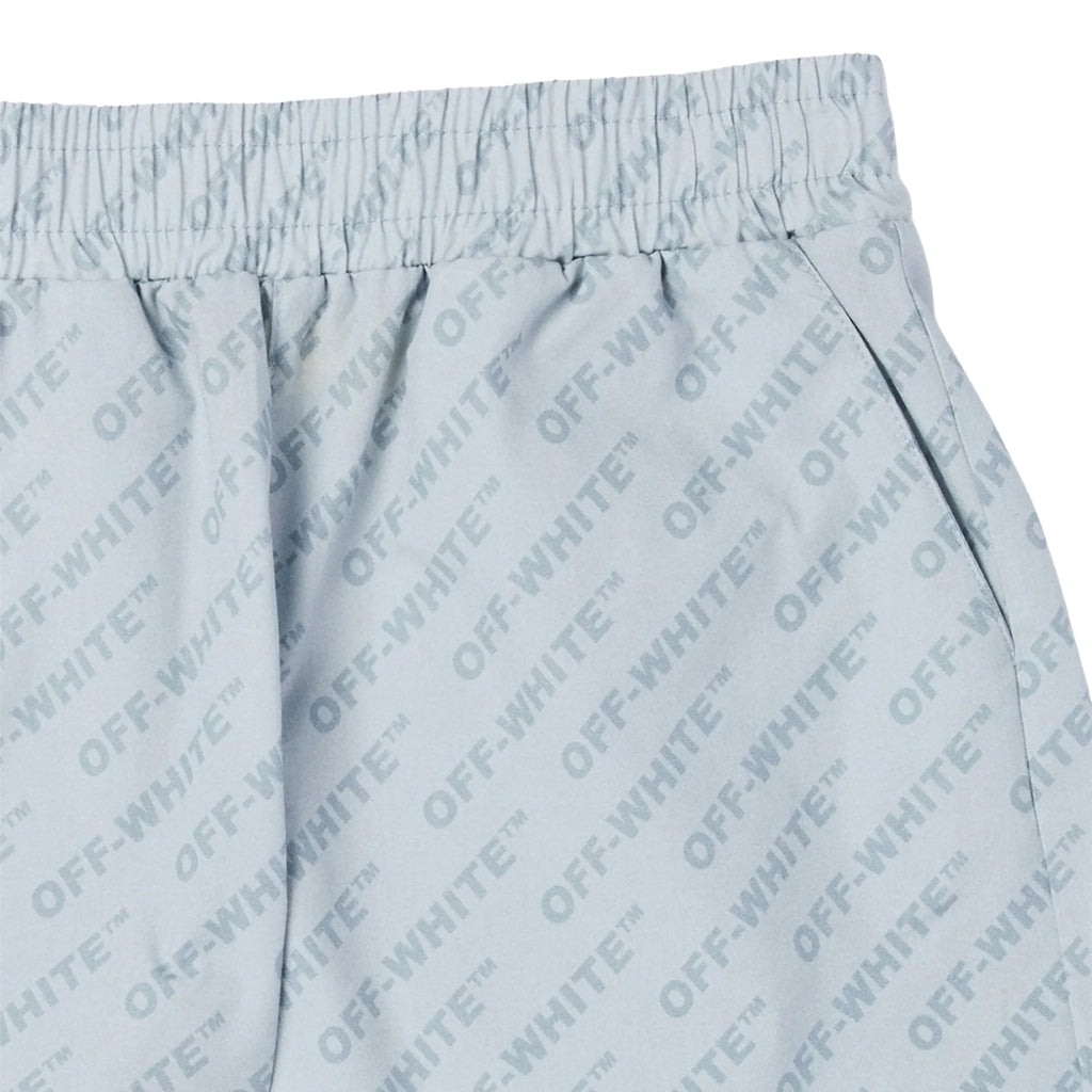 Off-White Kids Logo All-Over Print Shorts