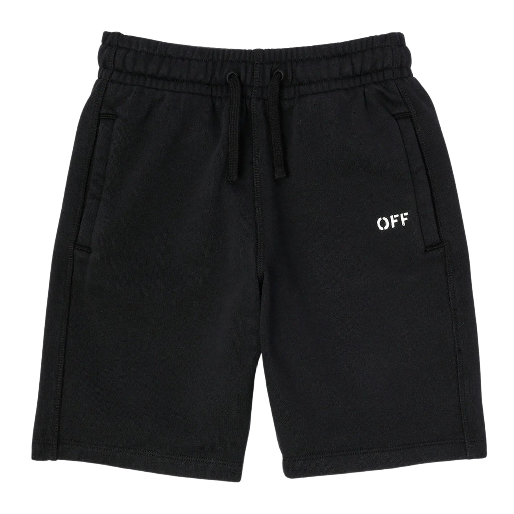 Off-White Kids Diag Paint Sweatshorts