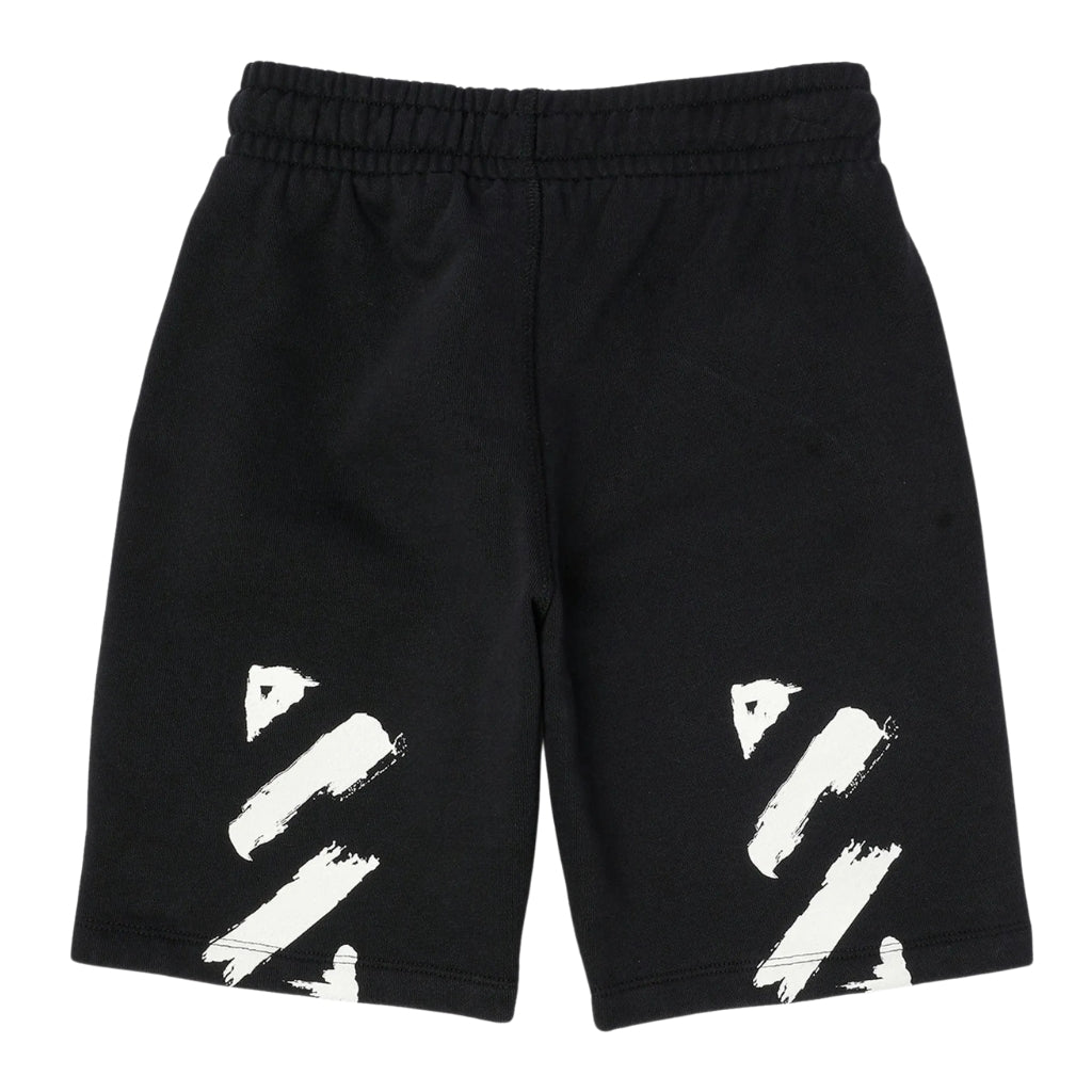 Off-White Kids Diag Paint Sweatshorts
