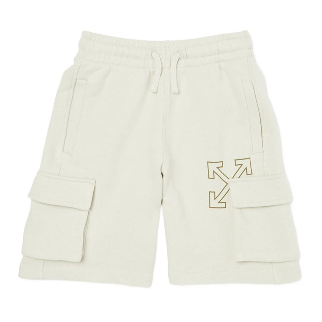 Off-White Kids Arrow Cargo Sweatshorts