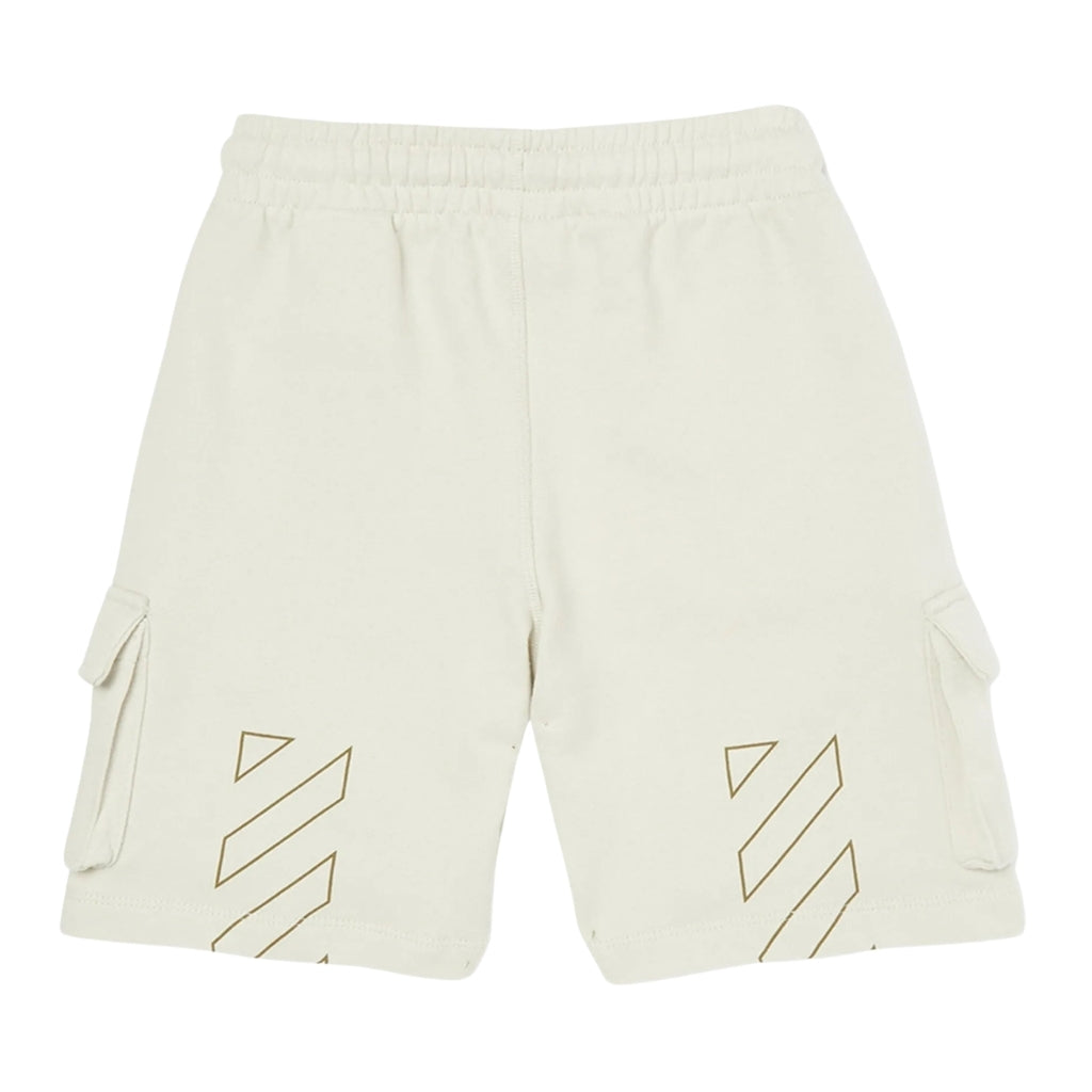 Off-White Kids Arrow Cargo Sweatshorts