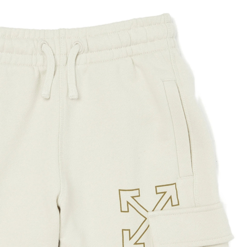 Off-White Kids Arrow Cargo Sweatshorts