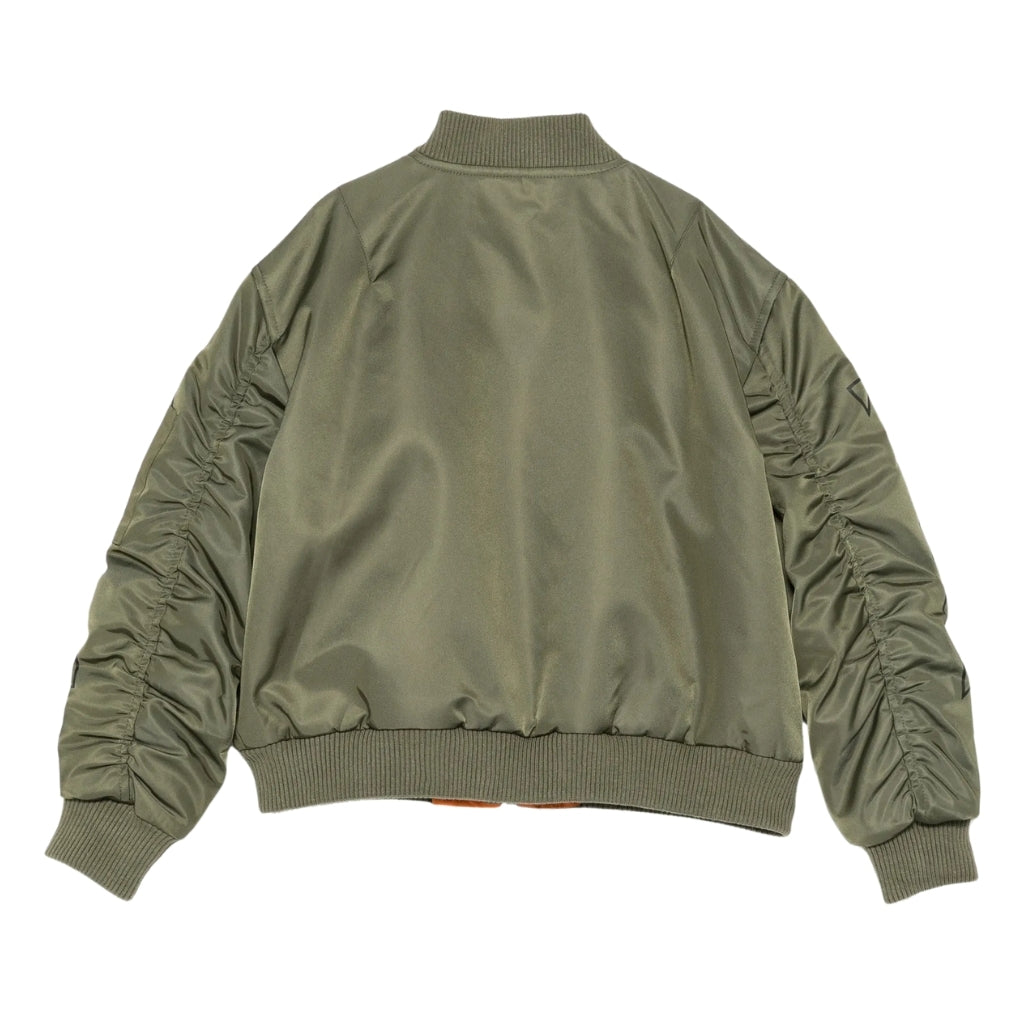 Off-White Kids Bookish Diag Bomber Jacket