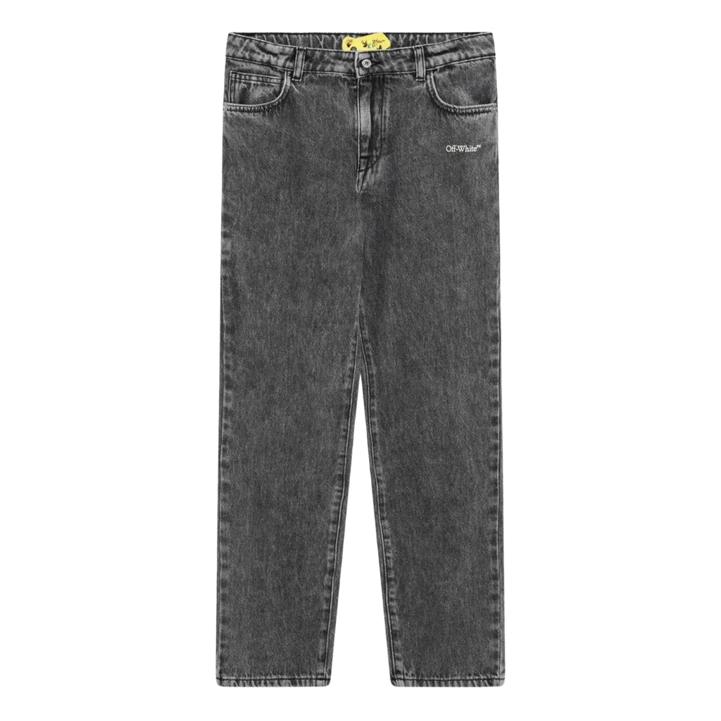 Off-White Kids Bookish Diag Denim Pants