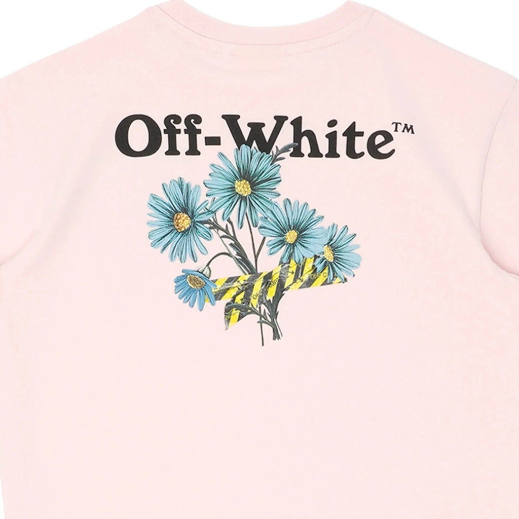 Off-White Kids Daisy Tape Tee S/S