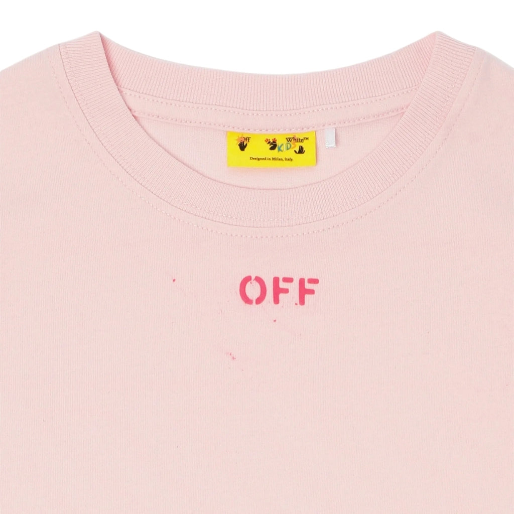 Off-White Kids Off Diag Tee S/S