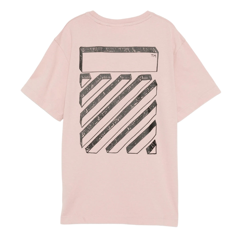 Off-White Kids Scribble Diag Tee S/S