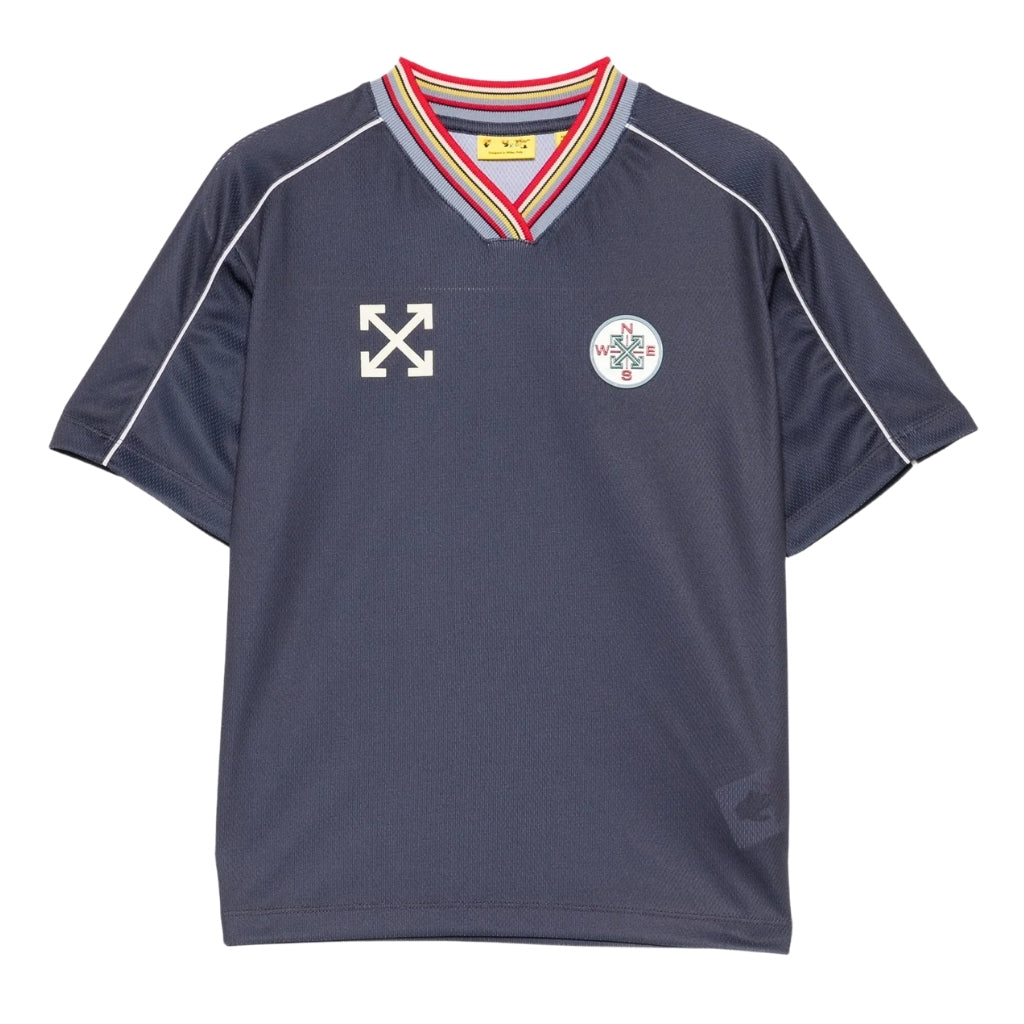 Off-White Kids Soccer Track Tee S/S