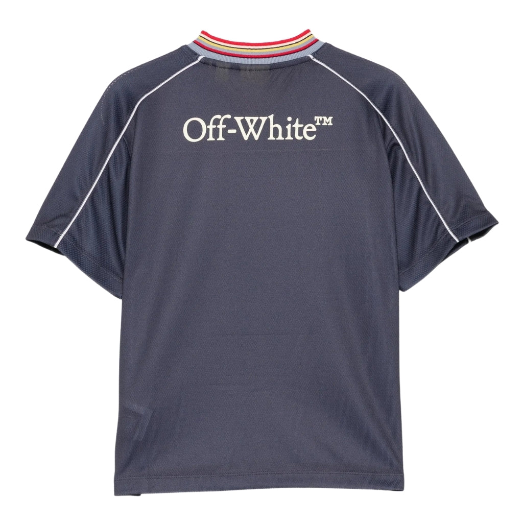 Off-White Kids Soccer Track Tee S/S
