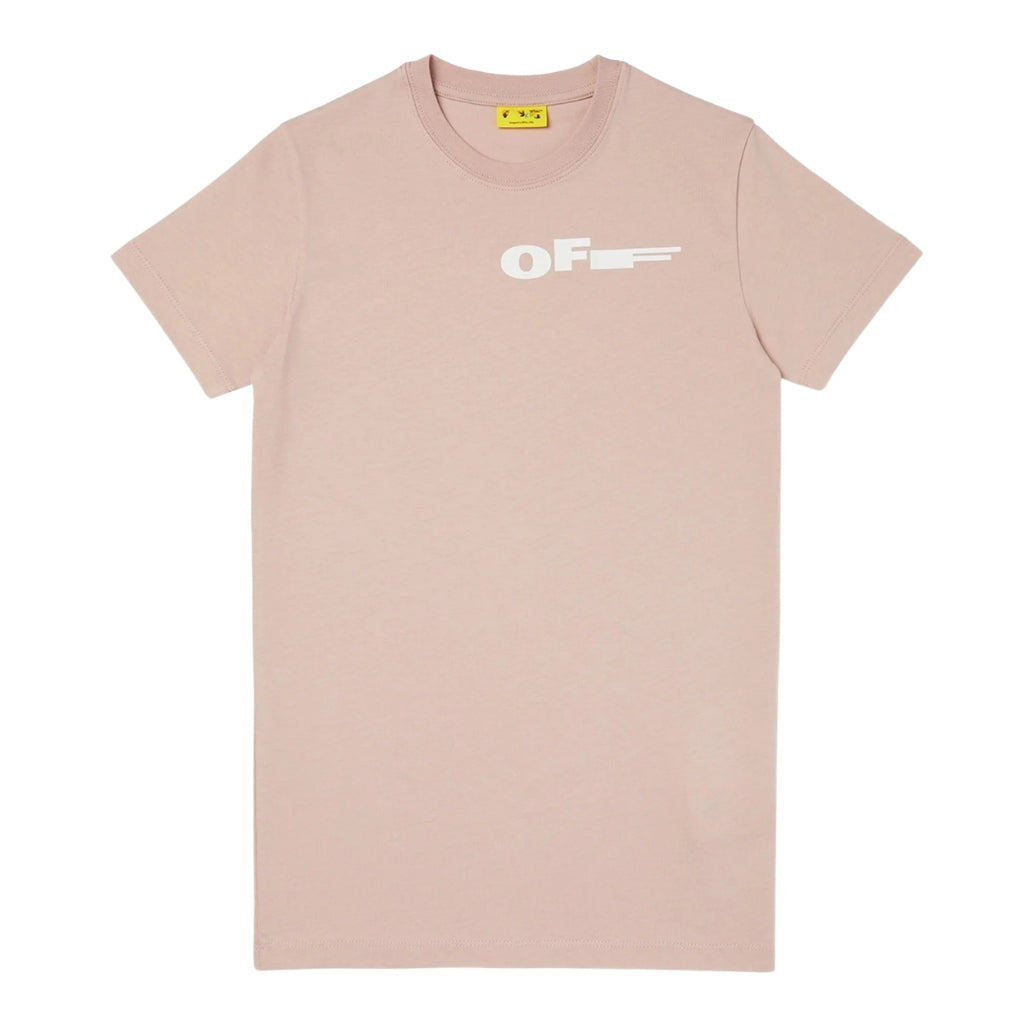 Off-White Kids Type Tee Dress S/S