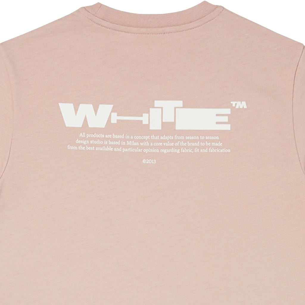 Off-White Kids Type Tee Dress S/S