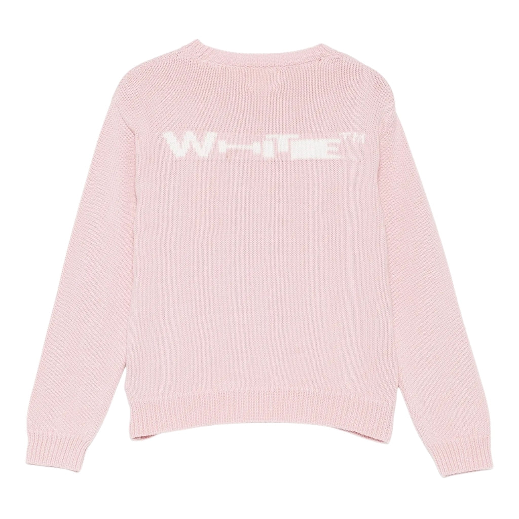 Off-White Kids Type Knit Crew