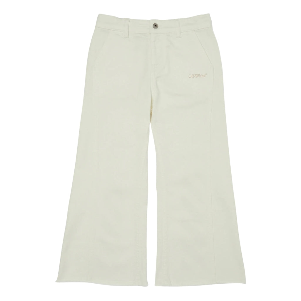 Off-White Kids Bookish Diag Denim Pants