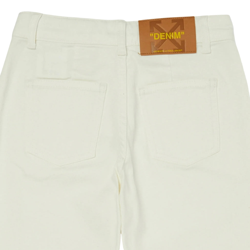 Off-White Kids Bookish Diag Denim Pants