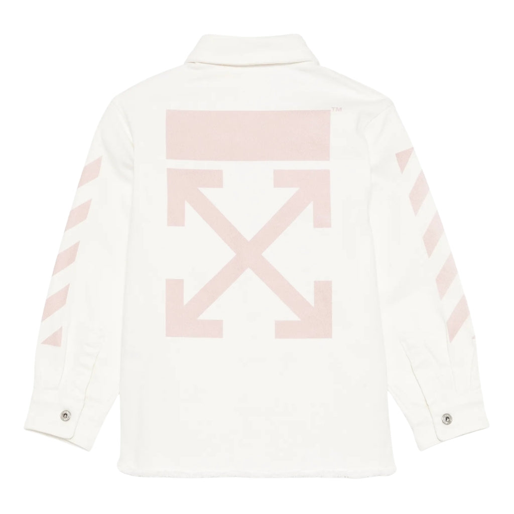 Off-White Kids Classic Arrow Tab Denim Shirt