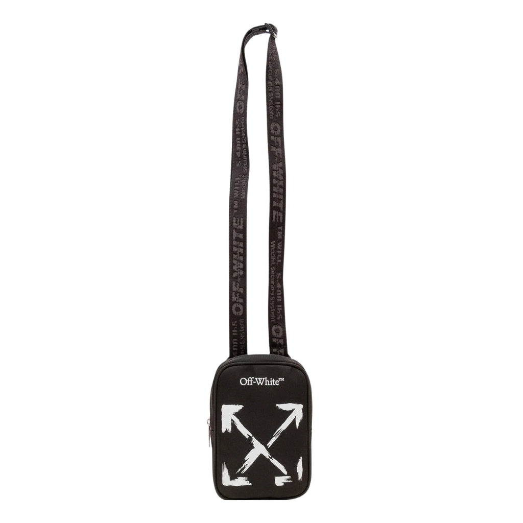 Off-White Kids Arrow Paint Crossbody Bag
