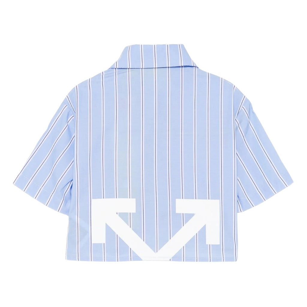 Off-White Kids OW Embroidered Bow Shirt